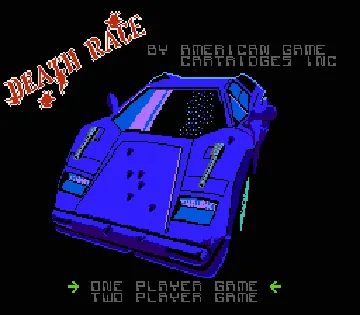 Death Race (USA) (Unl) screen shot title